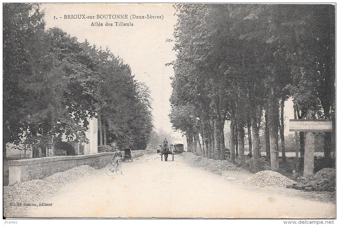 79 - BRIOUX-SUR-BOUTONNE - Allée des Tilleuls