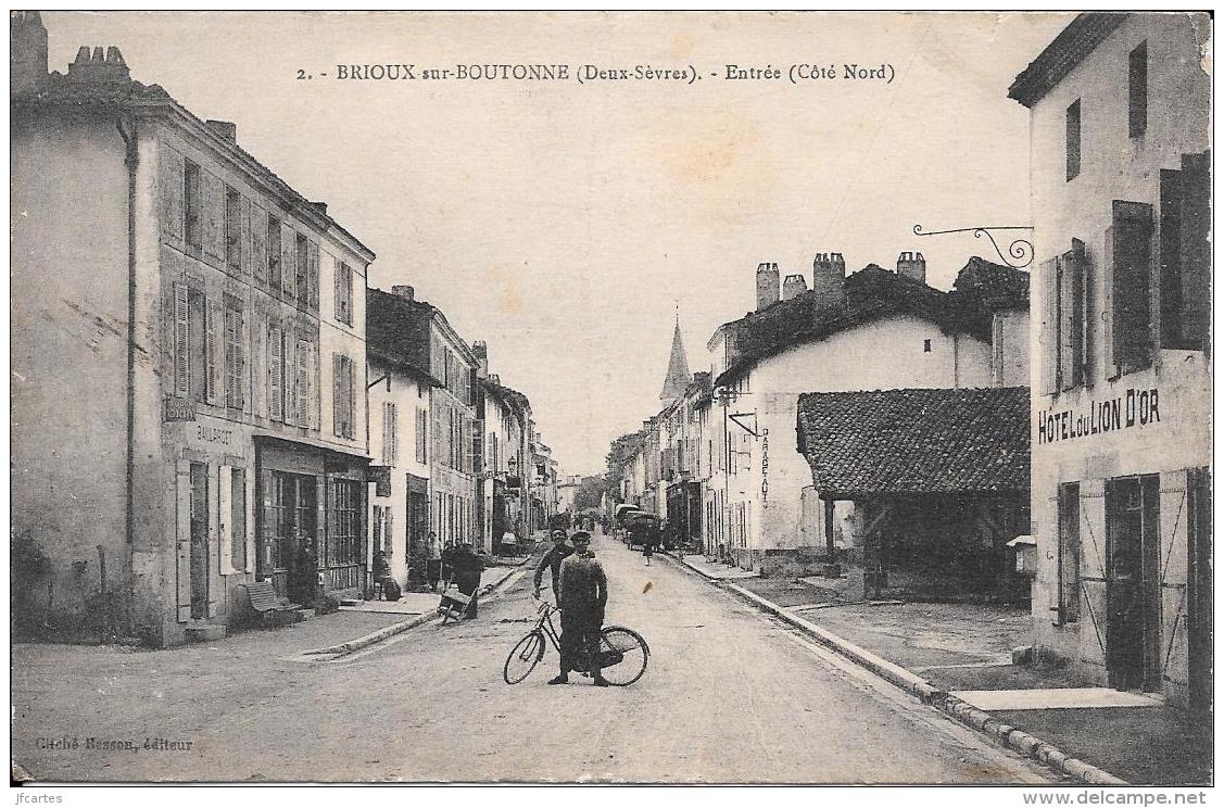79 - BRIOUX-SUR-BOUTONNE - Entrée (Côté Nord)