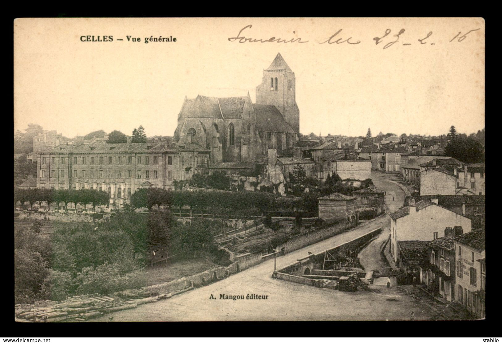 79 - CELLES-SUR-BELLE - VUE GENERALE