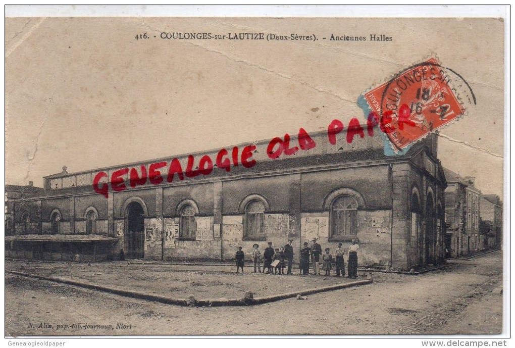79 - COULONGES SUR L' AUTIZE - ANCIENNES HALLES