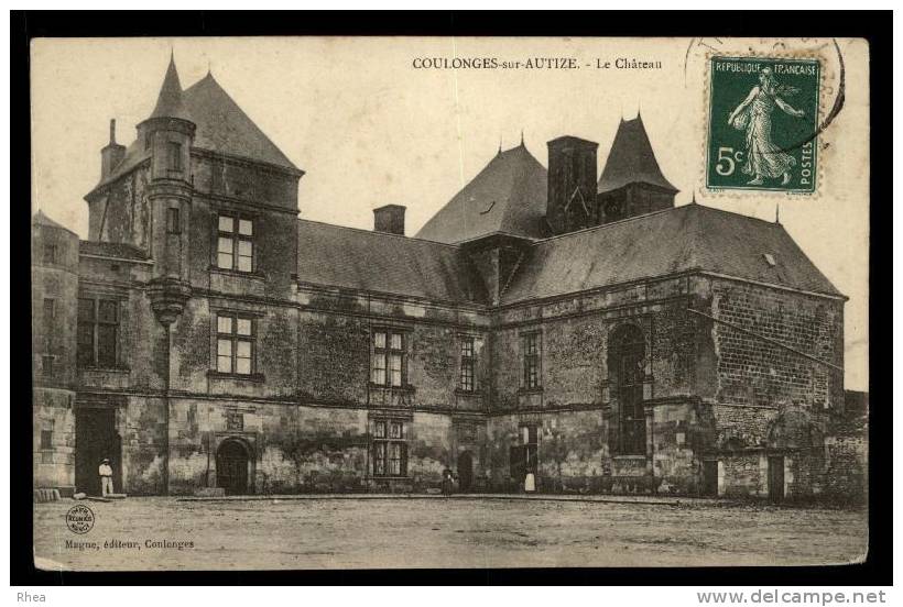 79 Coulonges-sur-l'Autize chateau D79D K79101K C79101C RH083162