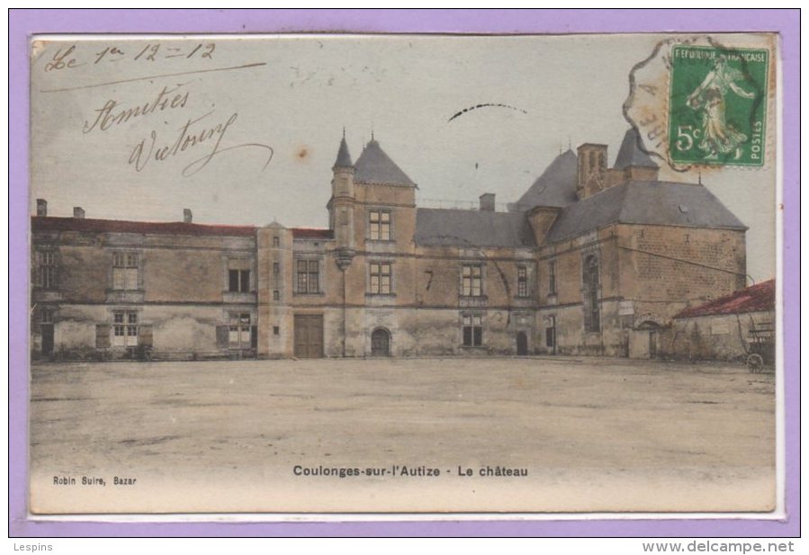 79 - COULONGES sur l'AUTIZE -- Le chateau