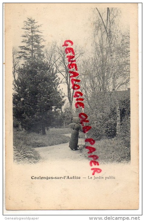 79 - COULONGES SUR L' AUTIZE - LE JARDIN PUBLIC