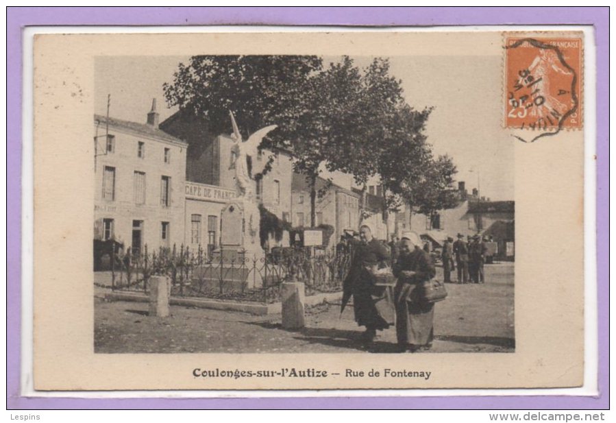 79 - COULONGES sur l'AUTIZE -- Rue de Fontenay