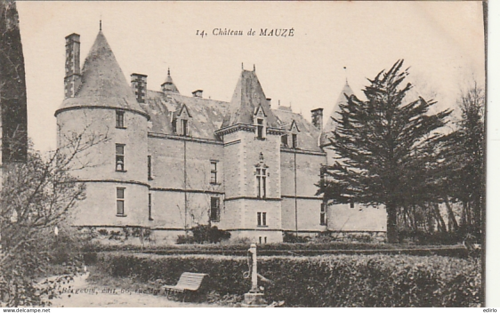 ***  79  *** MAUZE SUR LE MIGNON  -- Château de Mauzé - TTB  neuve