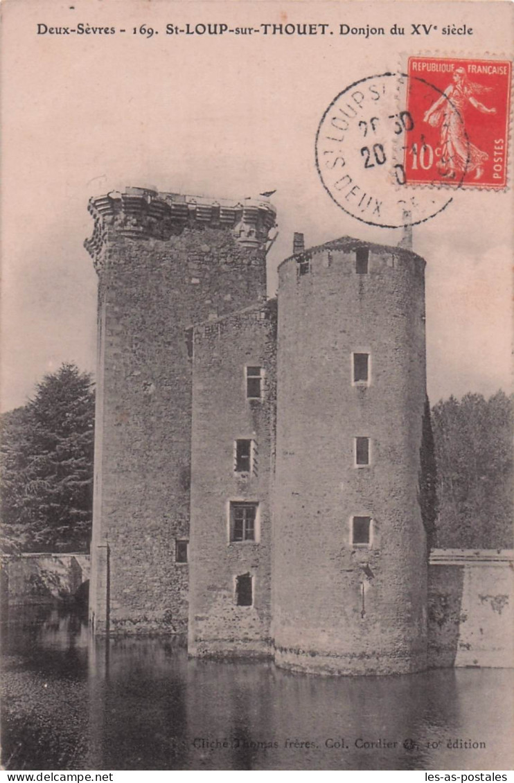 79 SAINT LOUP LAMAIRE DONJON DE SAINT LOUP SUR THOUET