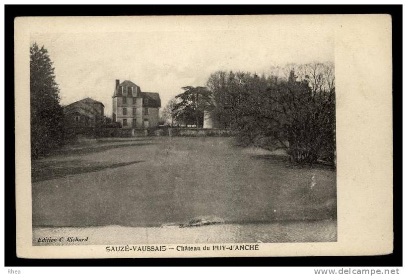 79 Sauzé-Vaussais chateau D79D K79307K C79307C RH083619