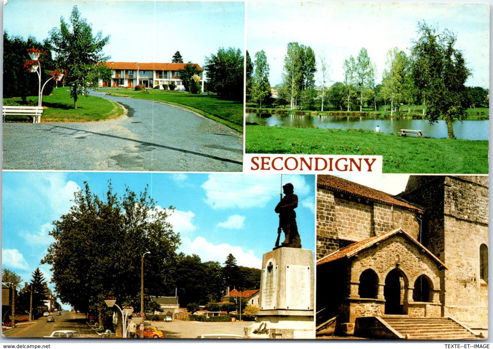 79 SECONDIGNY - carte souvenir