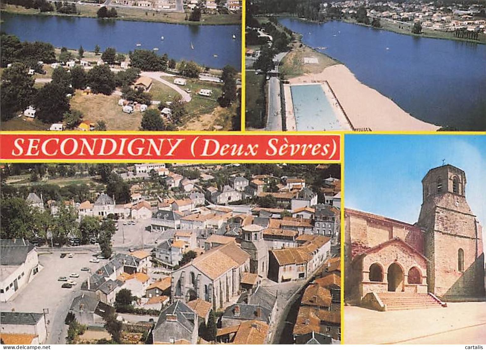 79-SECONDIGNY-VUE AERIENNE DE SECONDIGNY-N°7032-C/0345