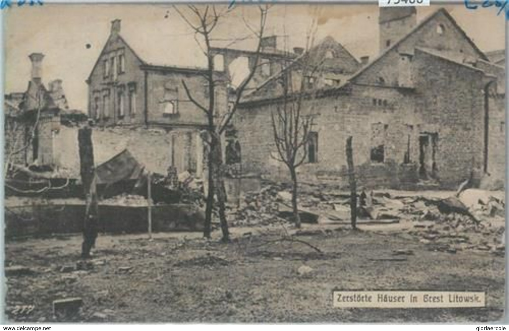 79466 -  BELARUS Беларусь - VINTAGE  POSTCARD -   Brest-Litowsk  1916