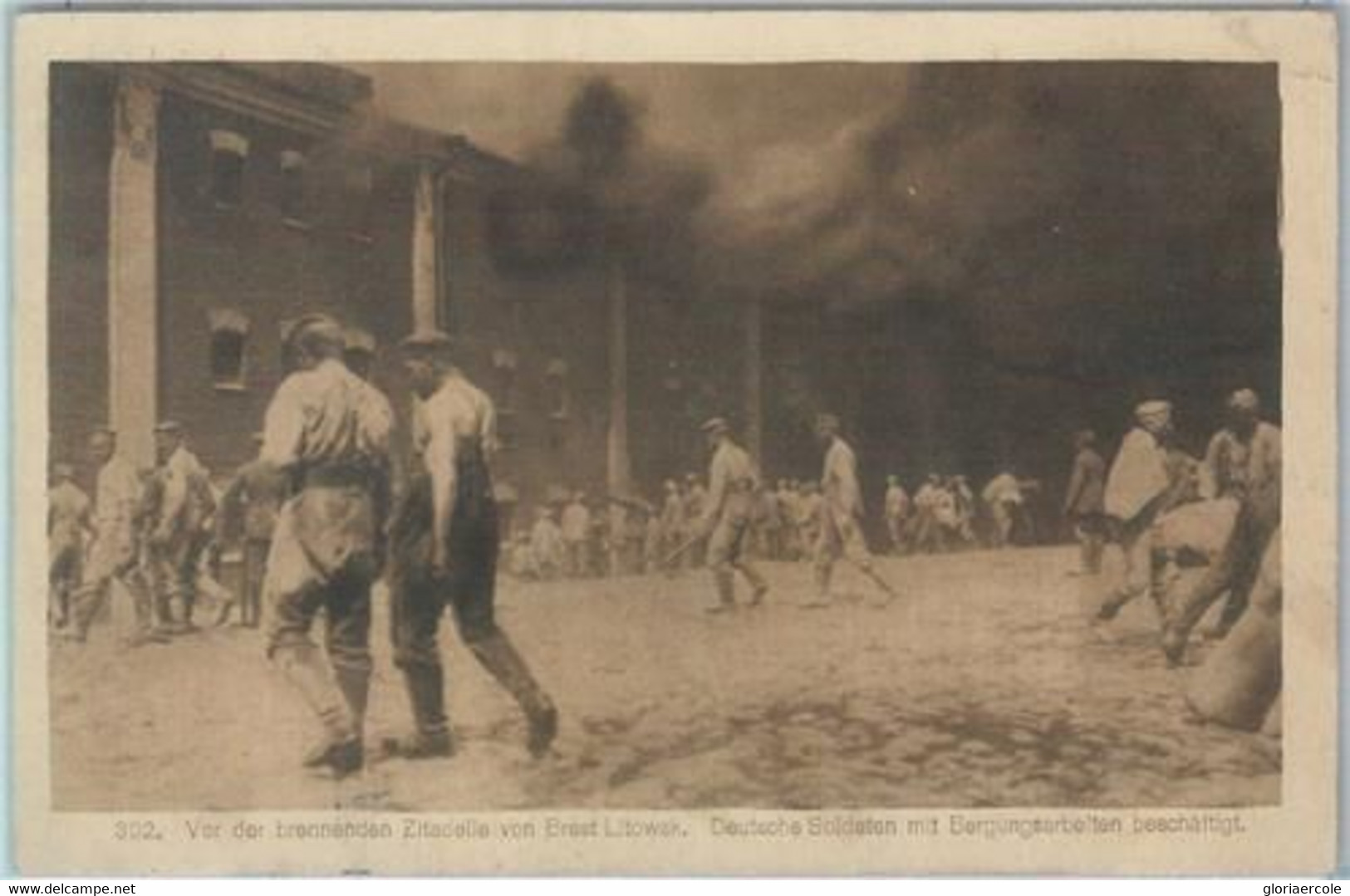 79471 -  BELARUS Беларусь - VINTAGE  POSTCARD -   Brest-Litowsk  1916