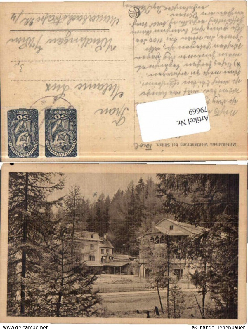 79669,Mittellaheim Weitlanbrunn bei Sillian 1920
