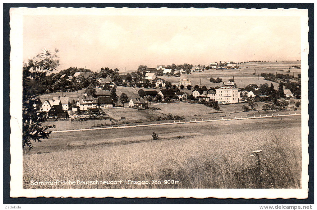 7973 - alte Foto Ansichtskarte - Deutschneudorf gel 1941 - bss abu 41798
