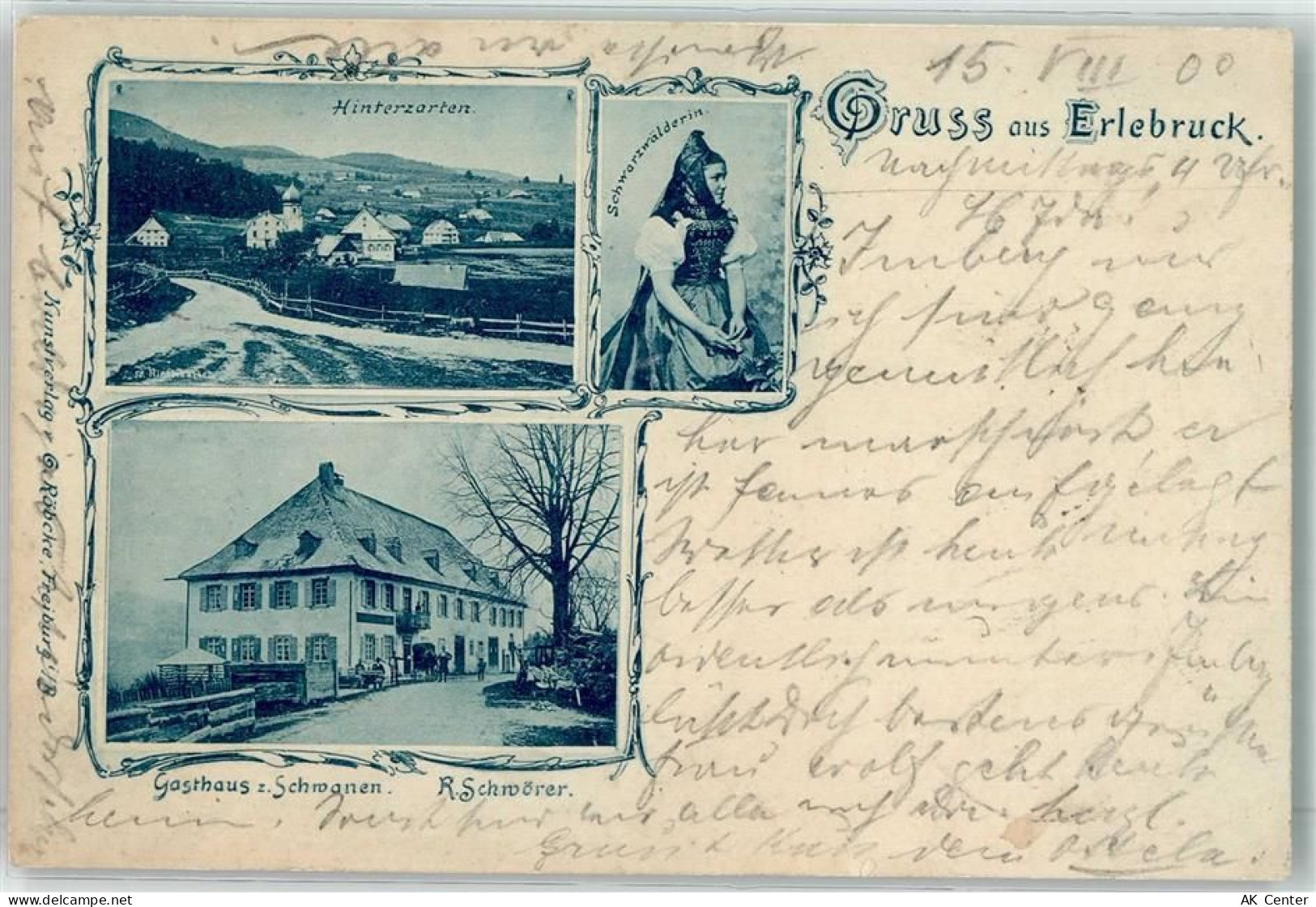 79856 W7824 Hinterzarten 1900 - Erlebruck Hinterzarten Schwarzwälderin T... - 13618791