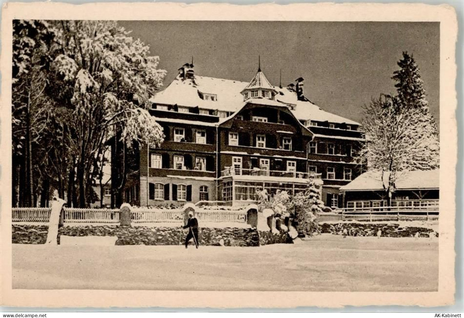 79862 W7821 Höchenschwand Winter Hotel und Kuhaus - 52250559