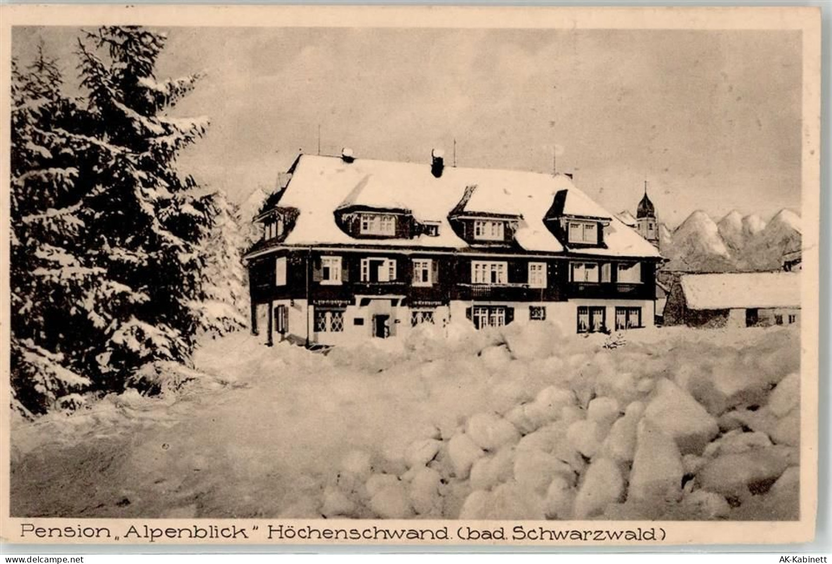 79862 W7821 Höchenschwand Winter Pension Alpenblick - 52250553