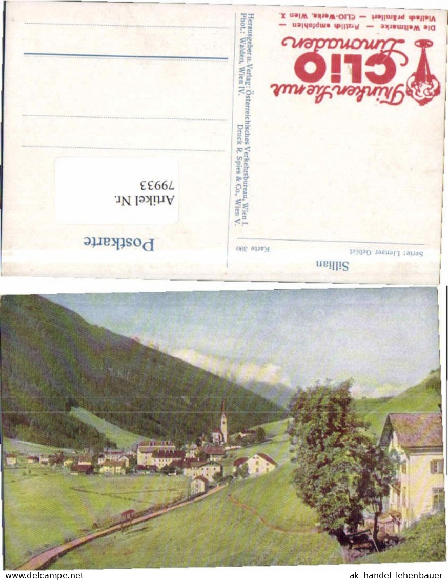 79933,Sillian Lienzer Gebiet Tirol