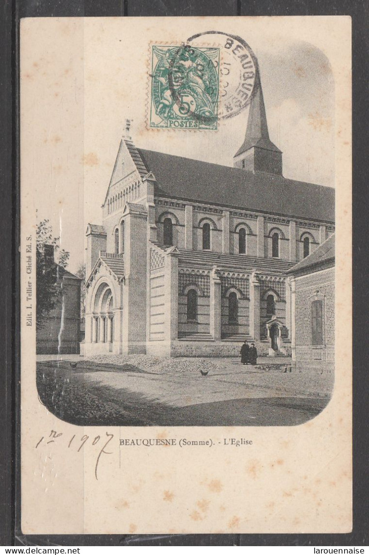 80 - BEAUQUESNE - L' Eglise