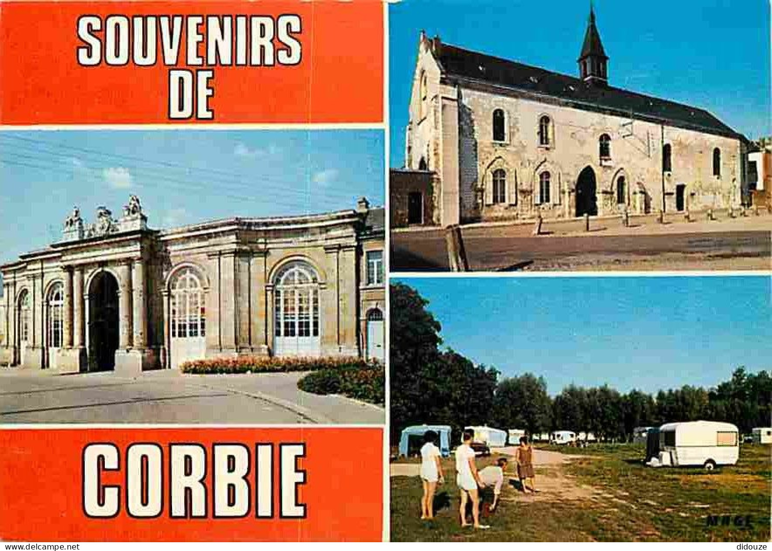 80 - Corbie - Multivues - Automobiles - Camping - CPM - Voir Scans Recto-Verso