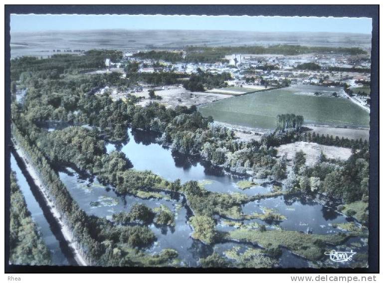 80 Corbie vue aerienne etang    D80D  K80212K  C80212C RH048106