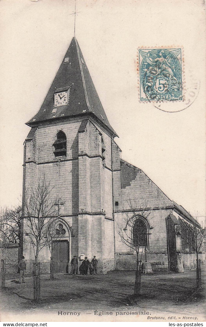 80 HORNOY LE BOURG EGLISE PAROISSIALE