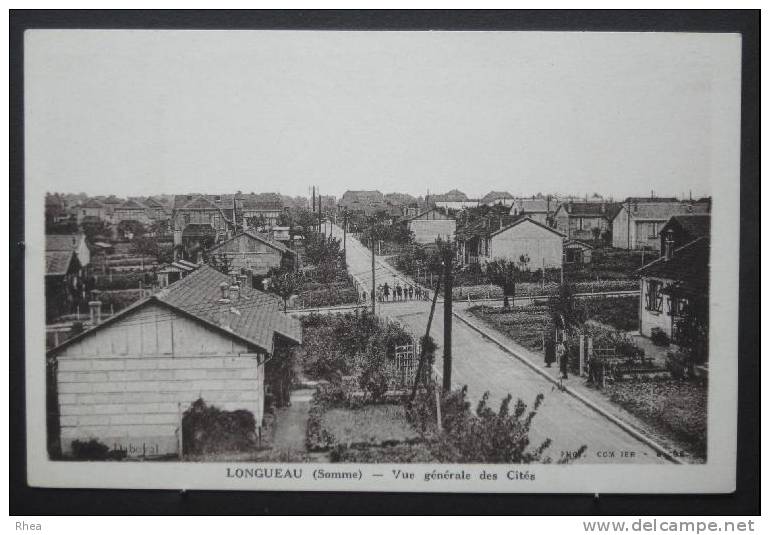 80 Longueau cite ouvriere sépia    D80D  C80489C RH048419