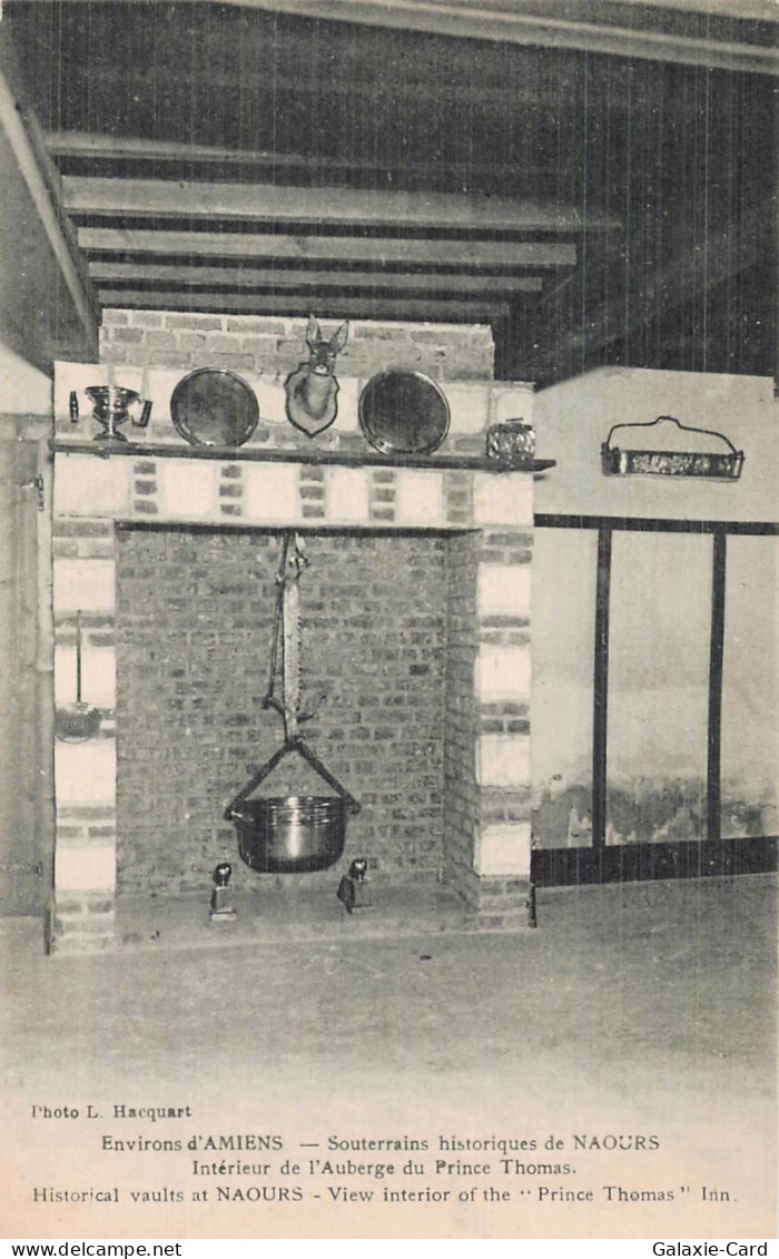 80 NAOURS SOUTERRAINS HISTORIQUES DE NAOURS