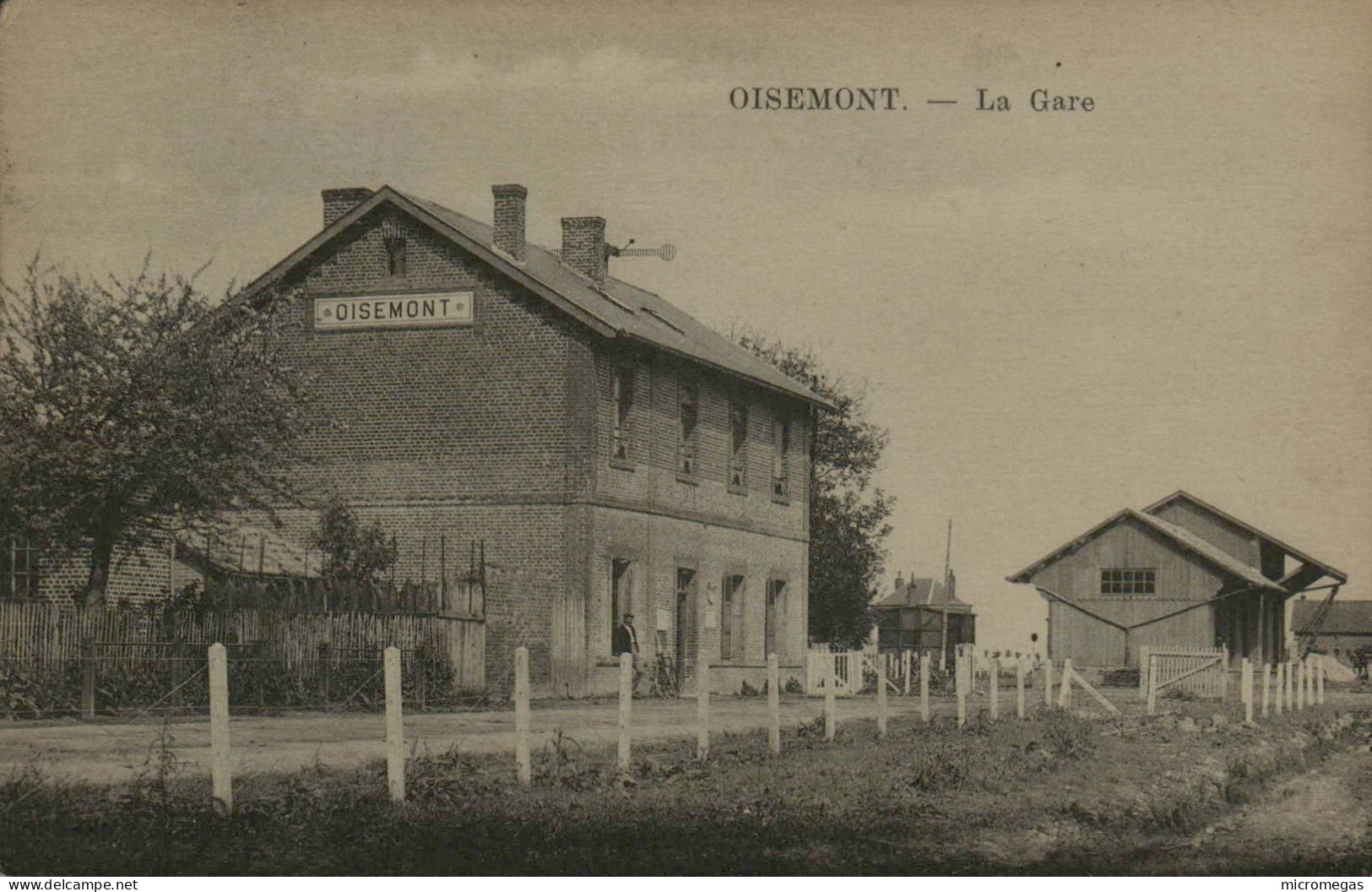 80 - OISEMONT - La Gare