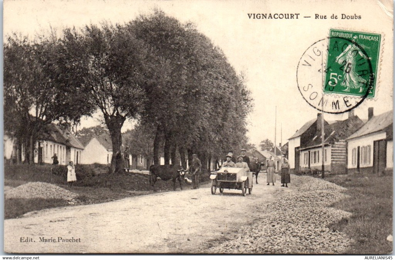 80 VIGNACOURT - la rue de Doubs