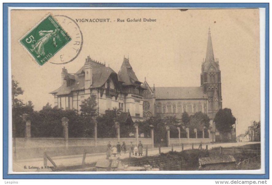80 - VIGNACOURT -- Rue Godard Dubuc