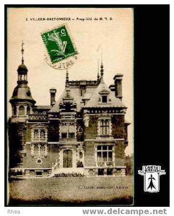 80 Villers-Bretonneux - 2. VILLERS-BRETONNEUX - Propriété de M.T.D. -  cpa Rhea D80D  K80212K  C80799C