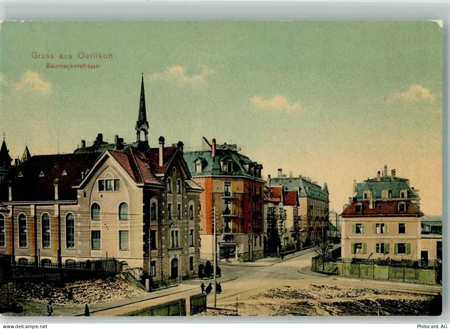 8000 Oerlikon Foto AK Baumackerstrasse - 13568368