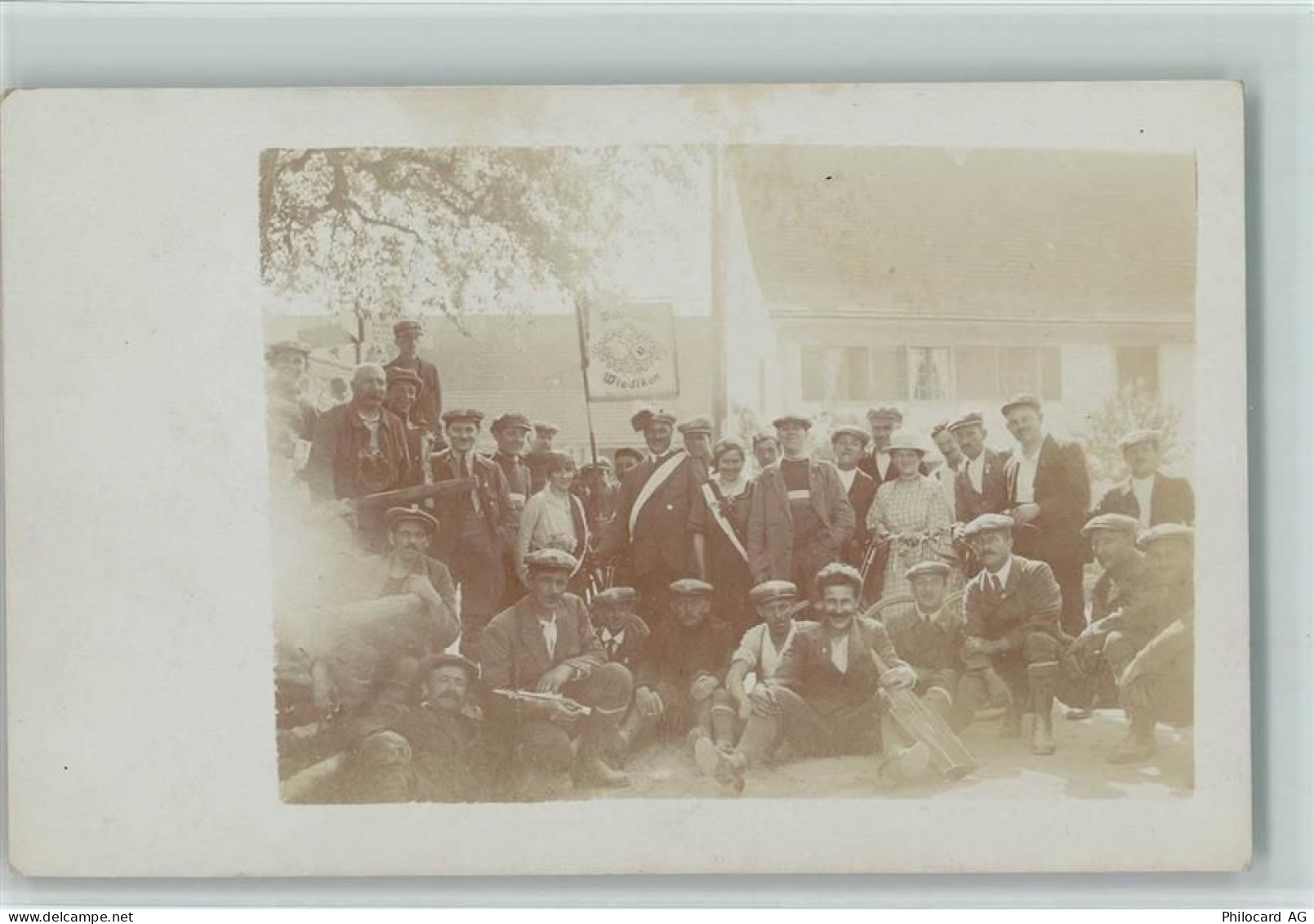 8000 Wiedikon Zürich - Vereinsleben Privatfotopostkarte - 13221255