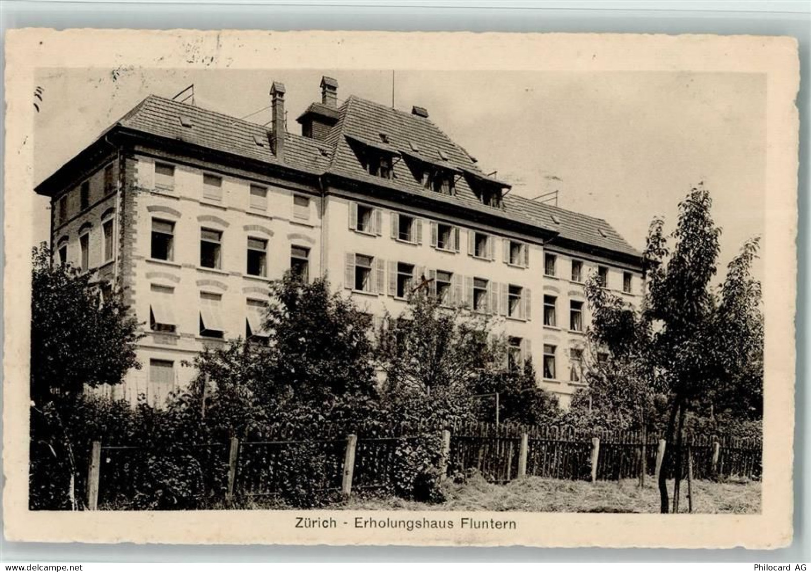 8000 Zürich 1915 - Erholungshaus Fluntern - 10198496