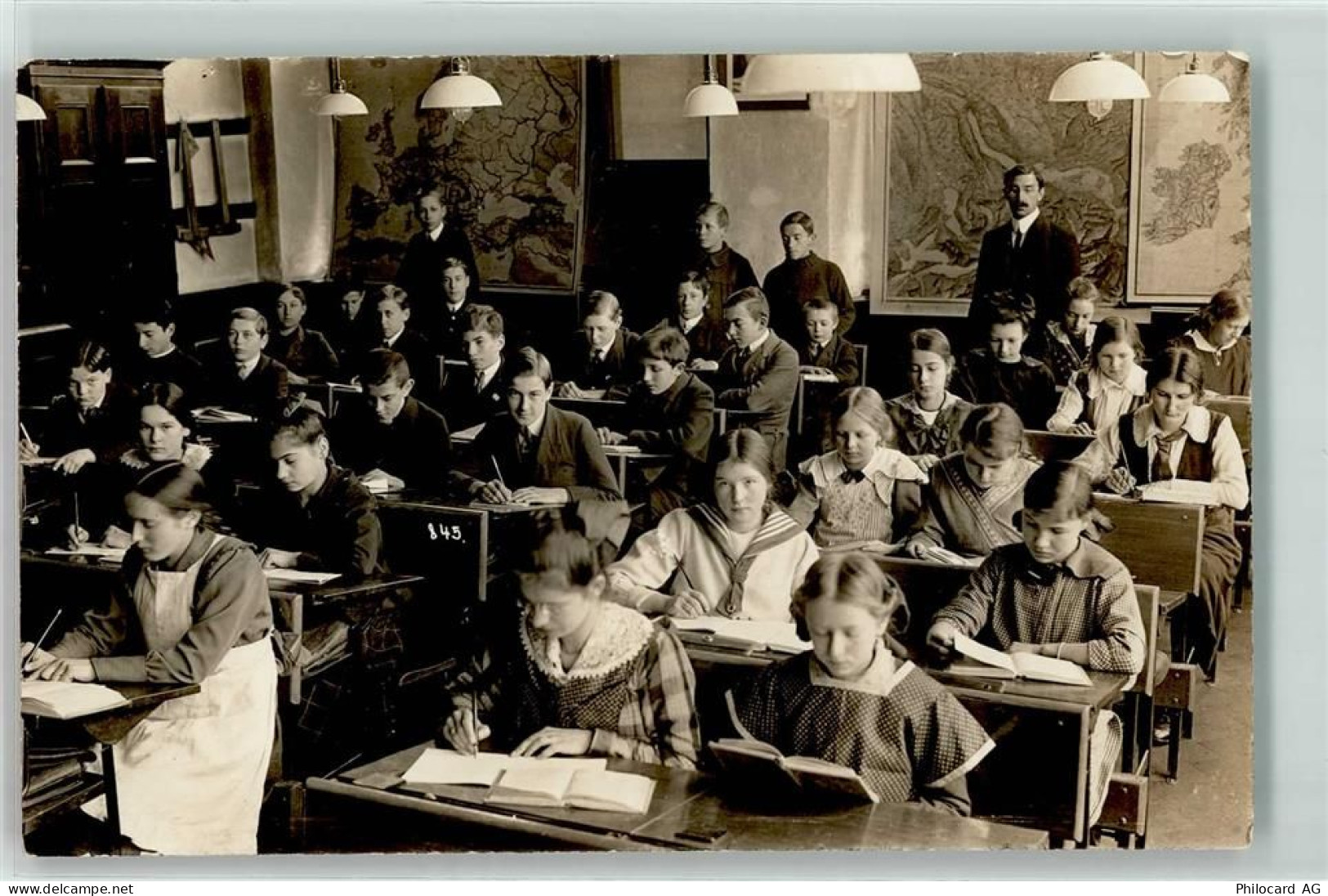 8000 Zürich 1916 - Klassenfoto ZH Enge - 10624618