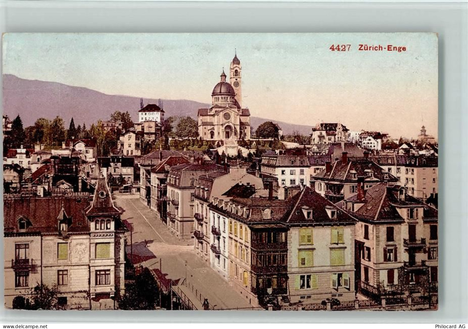 8000 Zürich 1918 - Enge - Teilansicht AK - 13213428
