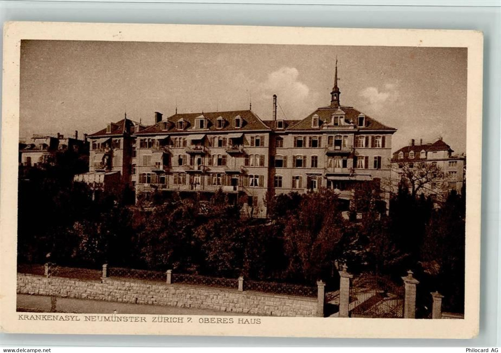 8000 Zürich 1927 - Krankenasyl Neumünster - 13085320