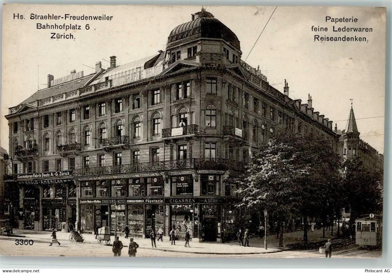 8000 Zürich - Bahnhofplatz, Straßenbahn - 13208706