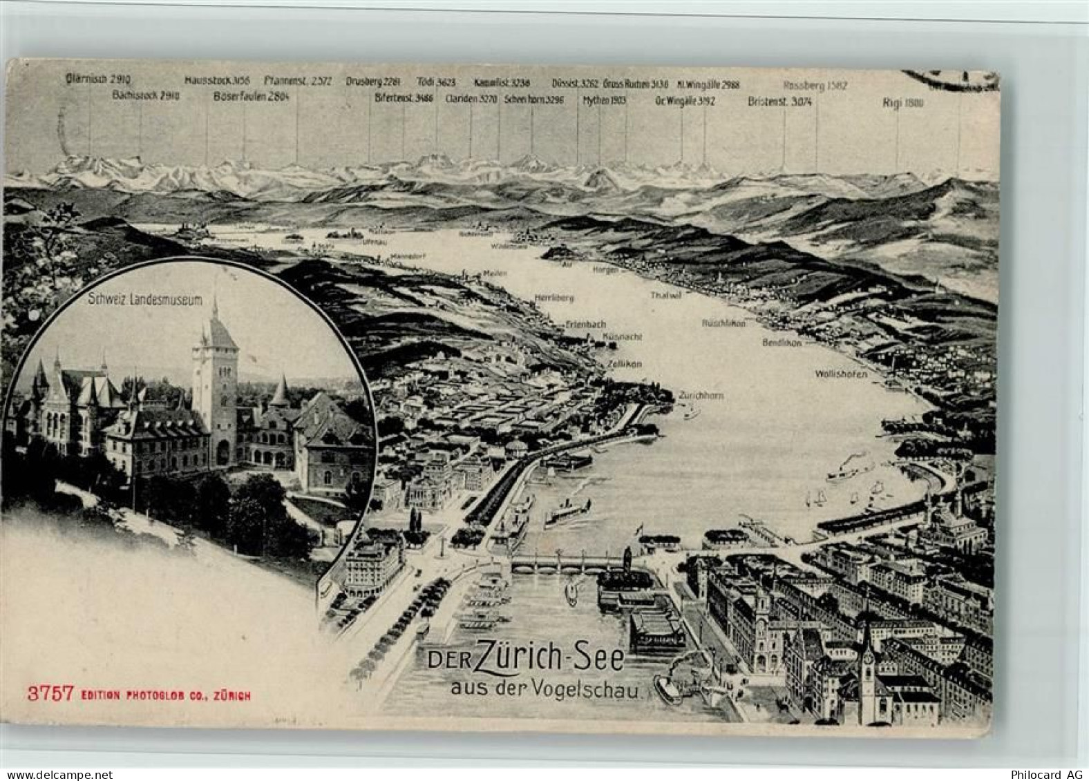 8000 Zürich - Der Zürich-See - 12115635
