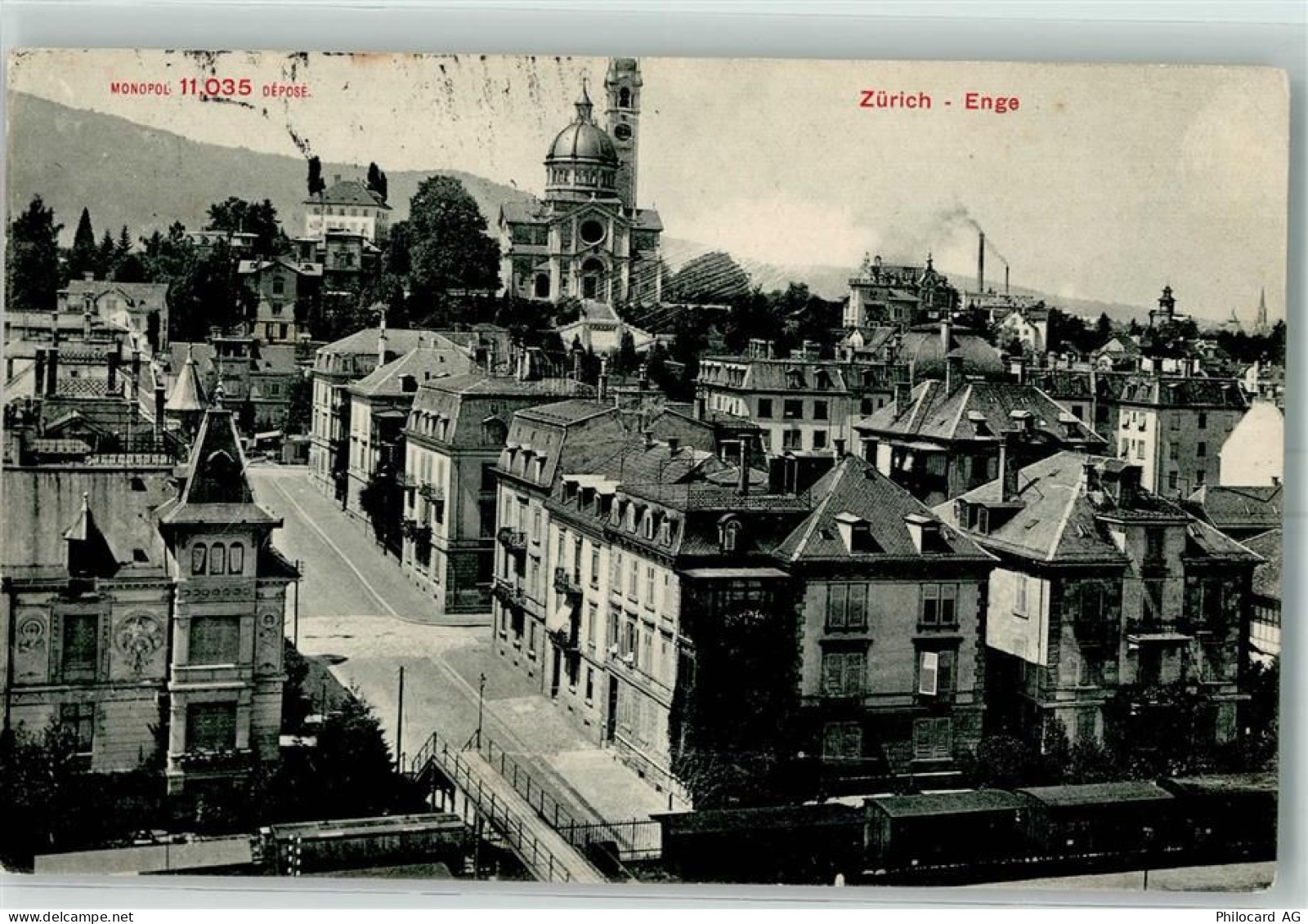 8000 Zürich - Enge Eisenbahn - 13173424