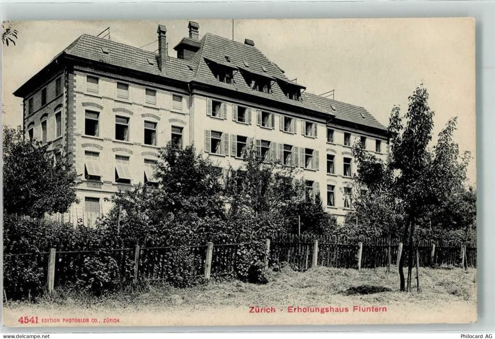 8000 Zürich - Erholungshaus Fluntern - 13913599