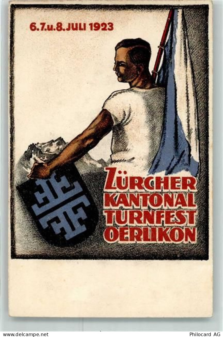 8000 Zürich - Kantonal Turnfest Oerlikon 1923 - 13470297