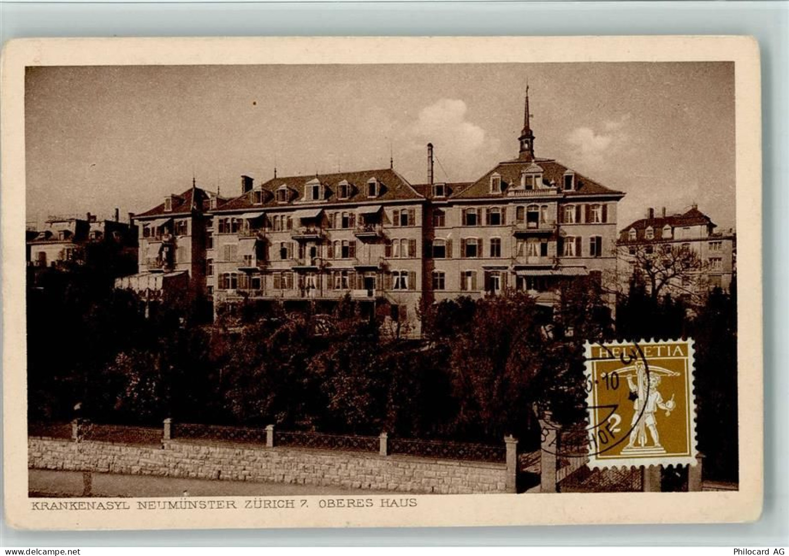 8000 Zürich - Krankenasyl Neumünster Oberes Haus - 11084374