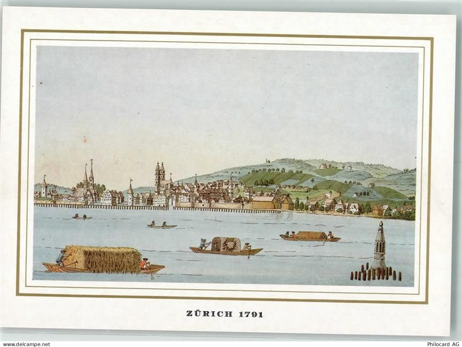 8000 Zürich Lithographie Zürich 1791 - 40161889