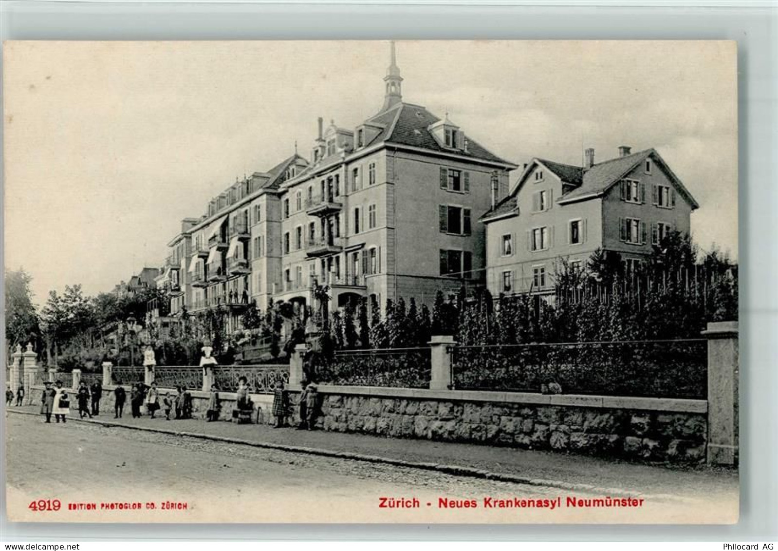 8000 Zürich - Neues Krankenasyl Neumünster - 13110188