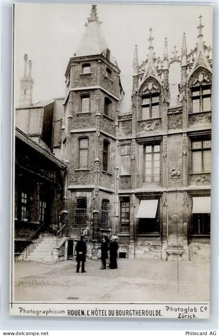 8000 Zürich - Rouen.L'Hotel du Bourgtheroulde, Photographicum, Photoglob... - 50925058