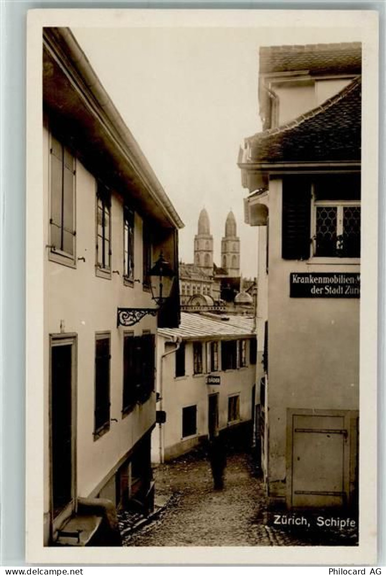 8000 Zürich - Schipfe Grossmünster Krankenmobilien der Stadt ZH - 10585725