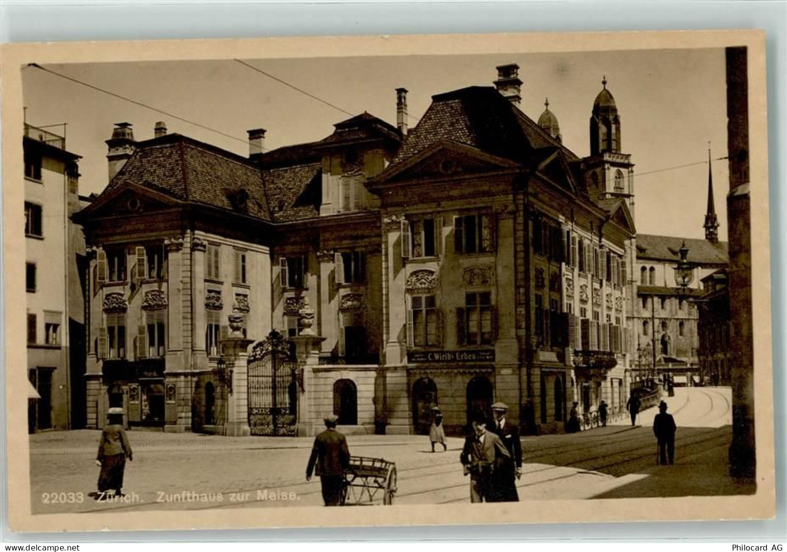 8000 Zürich - Zunfthaus zur Meise - 39377221