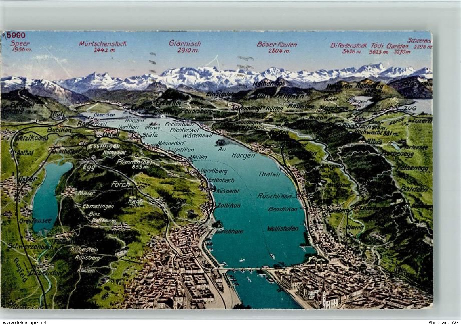 8000 Zürich - Zürichsee Greifensee - 10158619