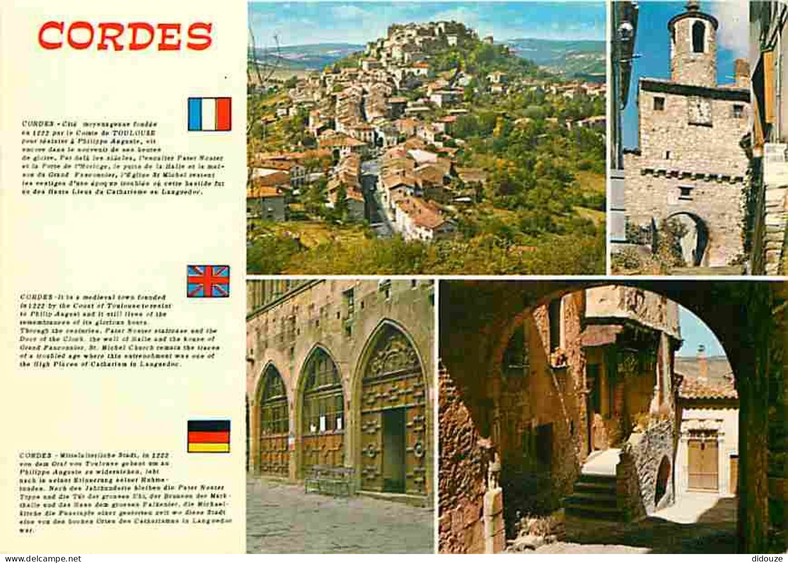 81 - Cordes - Multivues - CPM - Voir Scans Recto-Verso